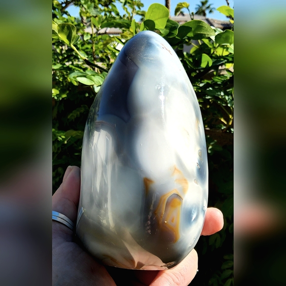 Breathtaking XL Orca Agate Free Form - Picture 3 of 16